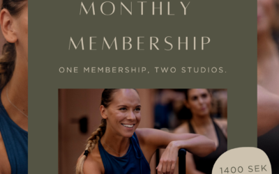 MONTHLY MEMBERSHIP – NEW!